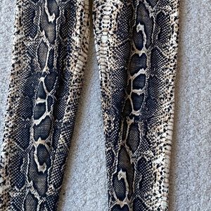 Soft animal print leggings